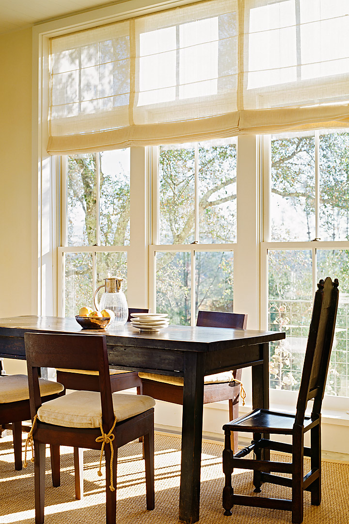 West Dry Creek Residence Healdsburg Kitchen Table - interior design by BAMO