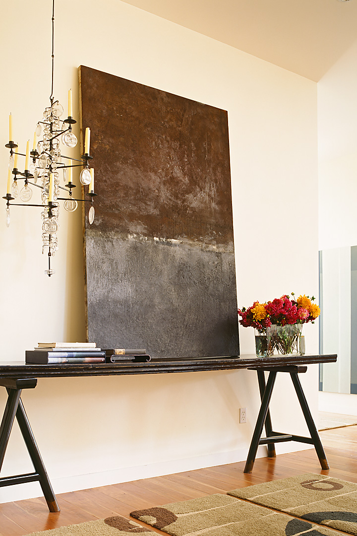 West Dry Creek Residence Healdsburg Foyer - interior design by BAMO