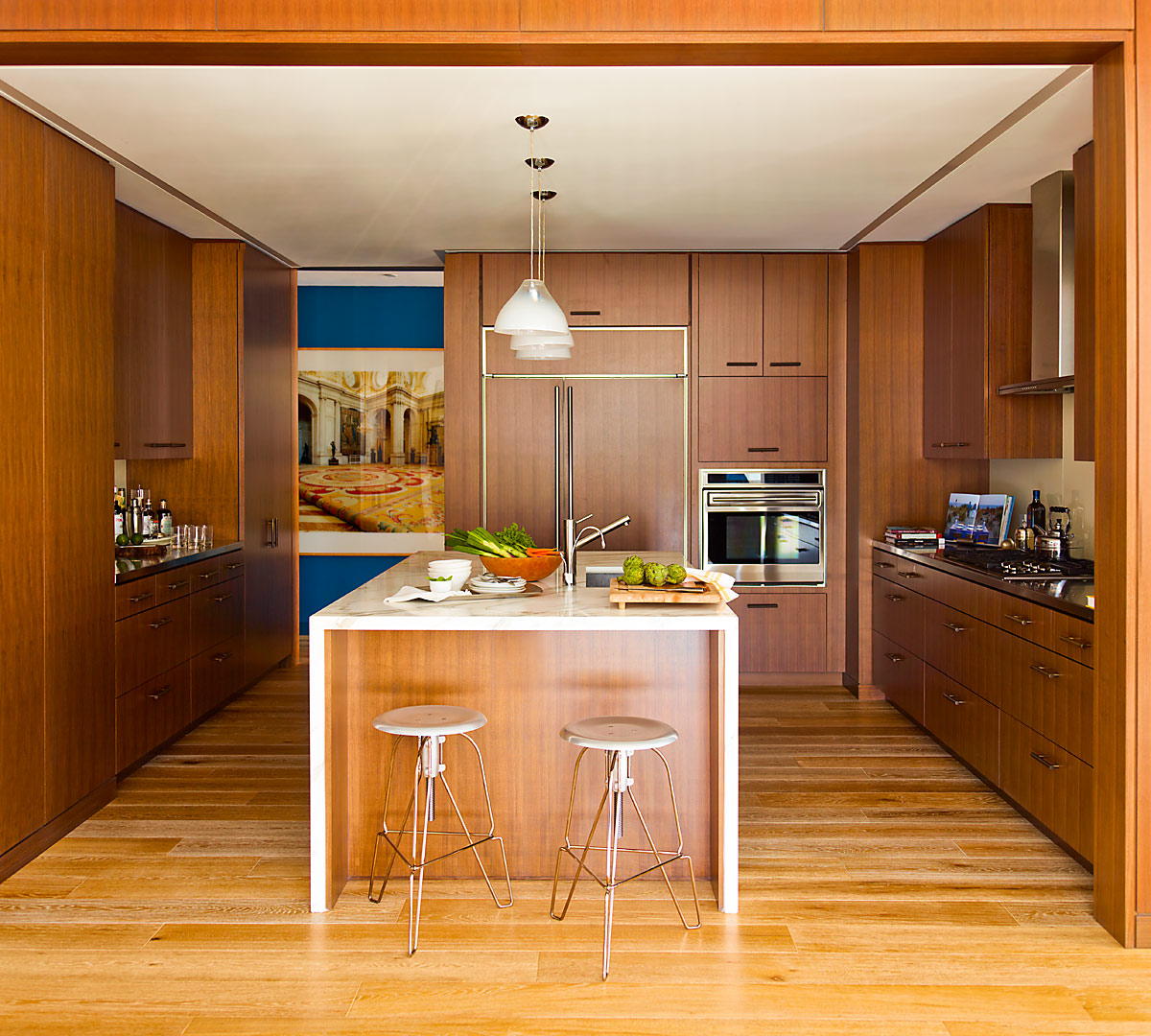 Millennium Tower San Francisco Residence Kitchen - interior design by BAMO